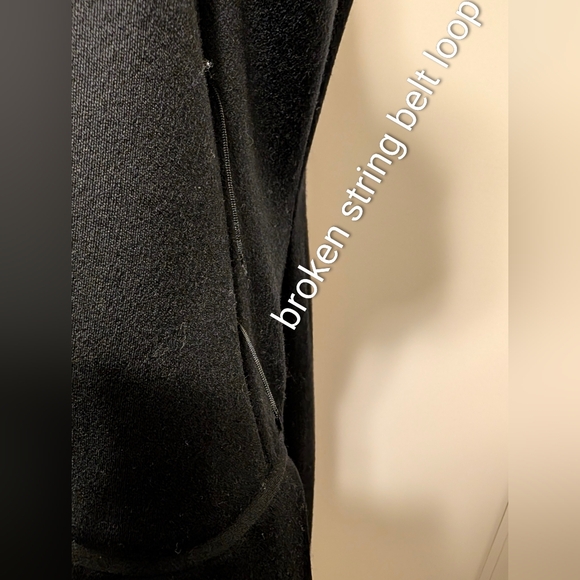 Rare!!! Vintage Zara Woman 100% Wool Black Beaded Coat. Made In Spain - Picture 13 of 13